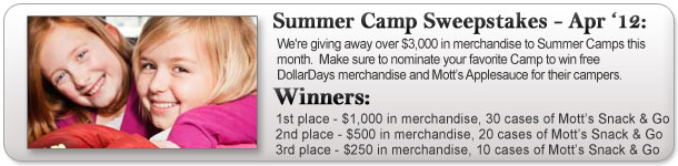 Summer Camp Sweepstakes