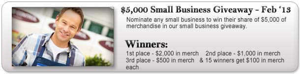 $5,000 Small Business Giveaway