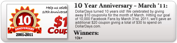 10 Year Anniversary