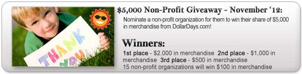 $5,000 Non-Profit Giveaway