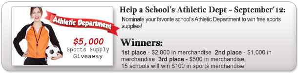 Help a School's Athletic Department