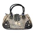 Women's Fashion Classic "G" Paris Black Hand Bag