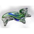 Beautiful Glass Seal Paperweight