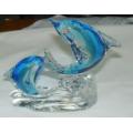 Beautiful Glass Dolphins