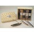 40 Pc Incense Set w/ Holder in Bamboo Box