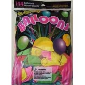 144 count 12 inch Balloons Choose Your Color