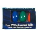C9 4 Pack Assorted Color Replacement Bulbs