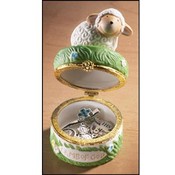 Lamb of God Hinged Trinket Box