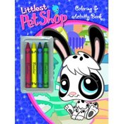 Littlest Pet Shop Coloring &amp; Activity Book with Cr
