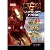 Iron Man Sticker Book with Poster