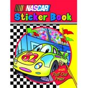 NASCAR Sticker Book with Poster