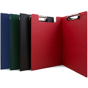 BAZIC A4 Size PVC Clip Folder w/ Low Profile Clip