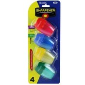 BAZIC Office Sharpener w/ Container (4/pack)