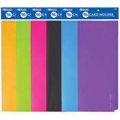 BAZIC 96 Ct. Multicolor Card Holder