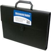BAZIC 6-Pockets Letter Size Poly Expanding Case