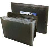 BAZIC 6-Pockets Letter Size Poly Expanding File