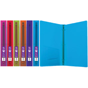 BAZIC 1" Glitter Poly 3-Ring Binder w/ Pocket