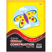 BAZIC 25 Ct. 9" X 12" Glitter Construction Paper P