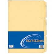 BAZIC 1/3 Cut Letter Size Manila File Folder