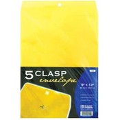 BAZIC 9" X 12" Clasp Envelope
