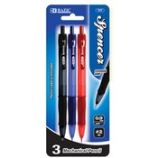 BAZIC Spencer 0.9mm Mechanical Pencil (4/Pack)