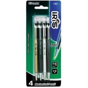 BAZIC Iris 0.5mm Metal Mechanical Pencil (4/Pack)