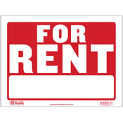 12" X 16" For Rent Sign
