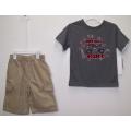 4-7 boys 2pc set "dirt dont hurt"