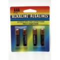 Duracell Generic Blister Card AAA-4 Pack