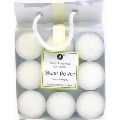 18 Piece White Tealight Candle