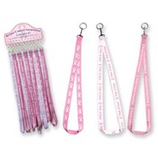 Breast Cancer Awareness Lanyard keychain