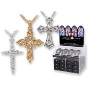 DEVOTIONS CRYSTAL CROSS 36 PC ASST