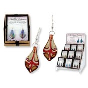 Handcrafted Art Glass Earrings