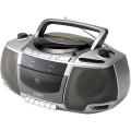CD Boombox with AM/FM Tuner and Cassette Deck