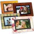 7" Digital Photo Frame with 4 Interchangeable Fram