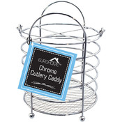 Chrome Cutlery Caddy