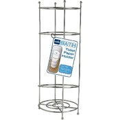 4 Roll Chrome Toilet Paper Holder
