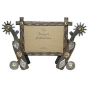 CAST IRON SPUR PHOTO FRAME
