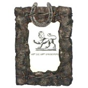 Horseshoe and Barbwire Picture Frame