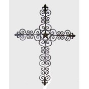 metal wall cross