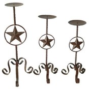 Star Candle Holder Set