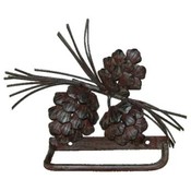 Metal Pine Cone Toliet Paper Holder