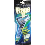 Mens 10 pack Twin Blade Disposable Razors