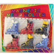Magnetic Memo Holder 6 pack Rollerblades