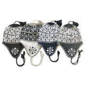 Ear Cover Knit Hat - Men