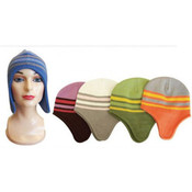 Ear Cover Knit Hat - Lady