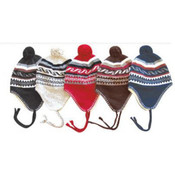Ear Cover Knit Hat - Junior