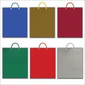 Solid Glossy Wide Bag 6 Color Assorted.