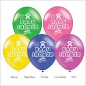 12 Printed Balloon 10Ct Baby Shower
