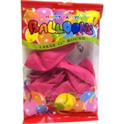 12 Balloon 15Ct Light Pink